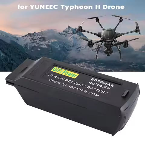 8050mAh 14.8V Large Capacity Battery 4S Upgraded Replacement Lipo Battery Drone Battery For Yuneec T