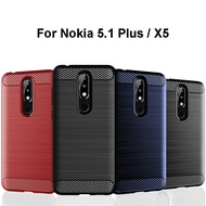 Carbon Brushed Casing For Nokia 5.4 3.4 7 8.1 6.1 5.1 Plus Nokia X5 X6 X7 6 8 G22 G32 G310 C32 C22 C