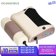 OGAMA CRIUS Massage Pillow Heat Electric Neck Shoulder Shiatsu Kneading Full Body Back Device Cervic