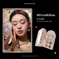 Flower Knows | Flower Know Angel Series แป้งพัฟแต่งตา 9 สี ด้าน เอฟเฟกต์มัน แป้งพัฟแต่งตาแบบผสมสำหรั