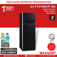 Sharp SJ-FTG15BVP 2 Door No Frost Inverter Refrigerator