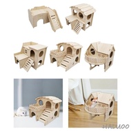[Haluoo] Hamster House and Hideout Fun for Dwarf Hamster Chinchilla Mice