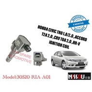 PLUG COIL HONDA CIVIC TRO, ACCORD T2A 2.0, CRV TOA 2.0, CIVIC TEA, HR-V NISSOU