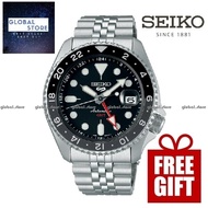 Seiko 5 SSK001K1 Men's SKX Sports Style GMT Automatic Stainless Steel Strap Watch - SSK001