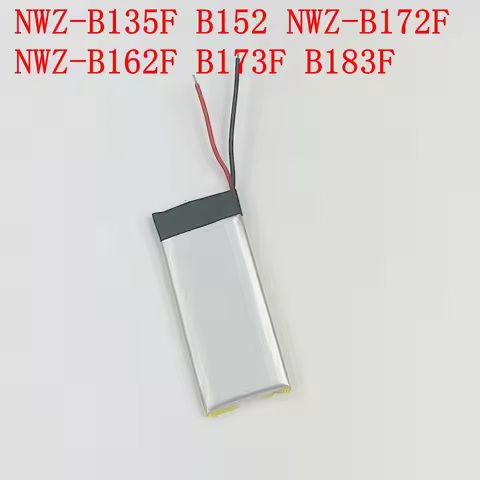 2pcs/lot for Sony NWZ-B172 B142F B183F B152F B162F B132F MP3 battery