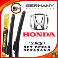 [1 PASANG] Honda Accord City Civic FD FB FE FC BRV HRV CRV Jazz  Stream Ruhe Germany AAA Rubber Prem