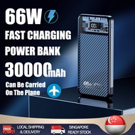 【READY STOCK】 Fast Charging Power Bank 15000mAh/30000mAh Portable Powerbank Large Capacity Portable Battery Fast