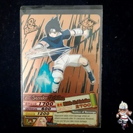 kartu naruto narutimate ninja fight sasuke uchiha bronze