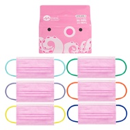 Octopus Pink | 3 ply Medeis Kids Medical Mask | Individual Packaging | BFE 99% | CE/FDA/TYPE IIR EN14683 ASTM