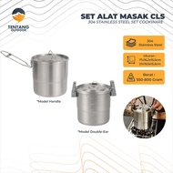 CLS Portable Cookware 304 Stainless Steel Camping Cooking Tool