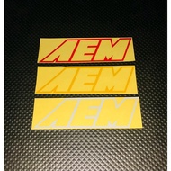 AEM Cutting Car Sticker