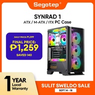 Segotep Synrad 1 PC Case (ATX / M-ATX / ITX supported) (Cooling Fan, Graphics Card, Motherboard Not 