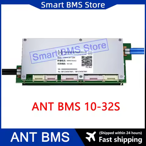 Smart ANT BMS 10s - 32s 13s 17s 20s 24s 26s 30s 32s Cont. 80a 120a 340a Peak 200a 300a 850a With Bal