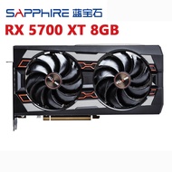 ใช้ Sapphire Radeon RX 5700 Xt 8G D6พัลส์ OC การ์ดจอ RX5700xt 8GB RX5700กราฟิกการ์ด GDDR6 14000MHz 2304SP PC GPU แผนที่ CPD