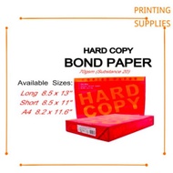 Hard Copy Bond Paper Short/A4/Long 70gsm 8.5×11 500 Sheets