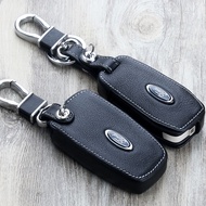 Key Cover Leather Key Case Ford Ecosport Territory Everest Expedition Explorer Ranger Ranger Raptor F150 Mustang Gen Ranger Leather Key Cover Car Accessories
