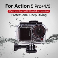  ️RCHMDSHPOSOM Underwater Waterproof Case 60M for DJI Osmo Action 5 Pro/4/3 - OS009