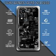 Case  Infinix Note 12i 2022 Motif aest Clear Case Softcase Bening Tebal Casing Hp Kesing CASE HP