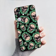 เคส Vivo Y29 4G สีดำสุดเท่2025ฝาหลังซิลิโคนนิ่มมีภาพวาดสำหรับ VivoY29 Y 29 4G เคสใส่โทรศัพท์