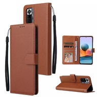 Infinix Note 10 Pro Flip Cover Wallet Leather Case Dompet Kulit