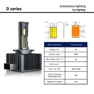 A1 Car LED Headlight D Series D1S/D2S/D3S/D4S/D5/D8 Double Copper Tube Thermal Conductive led Light 