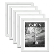 1pc White Picture Frame, Beautify Your Memories With Multifunctional Black Photo Frame - Suitable Fo