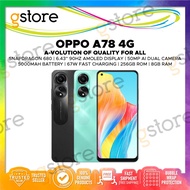 [Malaysia Set] Oppo A78 4G (256GB ROM | 8GB RAM) 1 Year Oppo Malaysia Warranty
