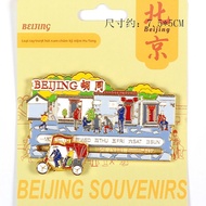 Travel Souvenir Metal Magnet Fridge Magnet the Great Wall Tiananmen Square Forbidden City Birds Nest
