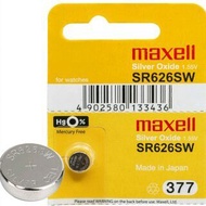 MAXELL BATTERY SR626SW 377 (JAPAN) AG4 WATCHES /EQUIPMENT