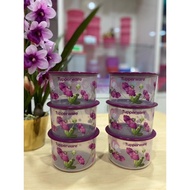 Tupperware Royal Bloom One Touch canister 600ml (set of 6)