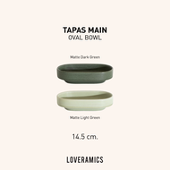 LOVERAMICS Oval Bowl รุ่น Tapas Collection