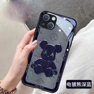 📱GSE Luxury Plating Diamond Bear Case For Apple IP13, IP13 PRO, IP13 PRO MAX❤️(Iphone Casing) READY 