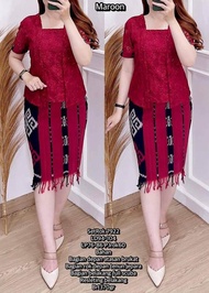 SET ROK BLUS BAJU WANITA ROK BLUS