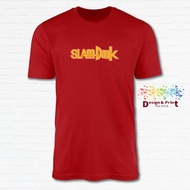Slam Dunk Logo_Unisex T-Shirt Tshirt Baju 100% Cotton XS-XXL