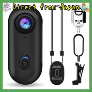 Compact 4K Action Camera with Spring Clip - Portable Vlog & Hands-Free POV Recording for Cycling and