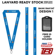 LANYARD BANK RAKYAT READY STOCK (BANK RAKYAT 1)