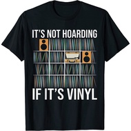 New It'S Not Hoarding If It'S Vinyl Funny Vinyl Records T-Shirt