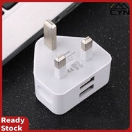3-pin Power Plug Adapter With 1usb/2usb/3usb Ports Uk Wall Plug Charger For Mobile Phone Tablets Quick Charging Travel Adapter HOT