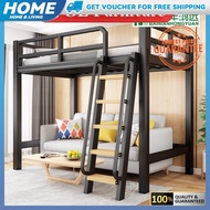 Loft Bed Iron Homehome Li Bed Bunk Frame Double Decker Student Single ( Customizable Si Cj