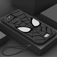Casing VIVO V7 V7 Plus Phone Case Fashion Brand Marvel Cool Spider-Man Eyes aesthetic Silicone TPU Soft Shell New design shockproof CASE