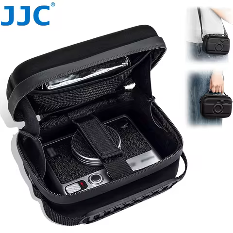 JJC Camera Travel Bag for Fuji Instax Mini EVO X100VI X100V X100F Sony a6700 ZV-E10 DSC-HX1 DSC-H200