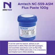 AMTECH NC-559-ASM No Clean Solder Flux Solder Paste 100g
