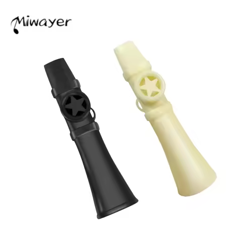 Kazoo Membrane-Free Flute, Great Sound & Easy to Learn | Compatible with Guitar/Ukulele/Violin, Uniq