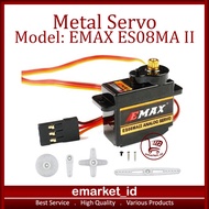 EMAX ES08MA II Analog Metal Servo Motor ES08MAII Turque Micro Mini Gear/