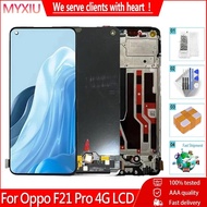 6.43" AMOLED For Oppo F21 Pro 4G CPH2363 CPH2461 LCD Display Touch Screen With Frame Replacement Par