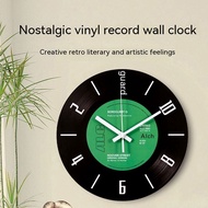 Vinyl Record Opposite Clock Jay Chou Nostalgic Wall Clock Opposite Reverse Clock Flow Counterclockwise Birthday Gift