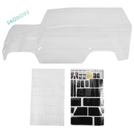 324Mm Wheelbase D110 Clear Body Shell Kit for 1/10 RC Crawler Car  TRX4 -4 Upgrades Parts Accessorie
