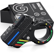 3D Fidget Gun Slider Toy, EDC Fidget Ring Pad, Hand Roller for Kids 8-12, Fidgets Spinner Pistol Adu