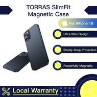 TORRAS Magnetic Slim Fit Designed for iPhone 16 Pro Phone Case Ultra Thin Protective Phone Case