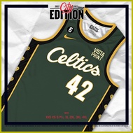 ∭ ∩ ∆ Athletic 2022-23 City Edition NBA BOSTON CELTICS Al Horford Sublimation Premium Jersey